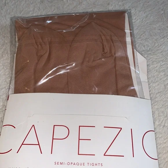 NEW Capezio Footed Tights SUN Medium Dance Skate - Picture 2 of 6